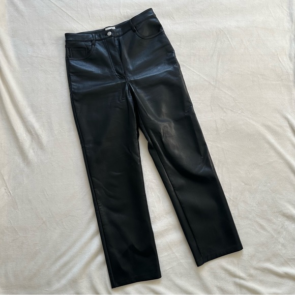 Aritzia Wilfred Melina Vegan Leather Pants - Picture 3 of 5